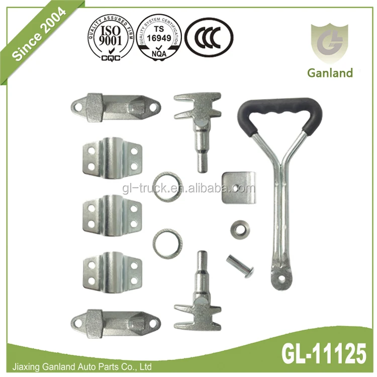 Gl11125 Steel Cam Action Truck Rear Door Lock With Delta Lever Handle