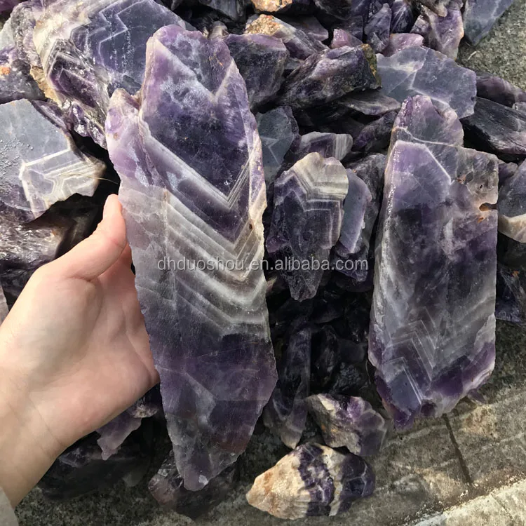 100% Natural Dream Amethyst Raw Crystal Stone for Wholesale