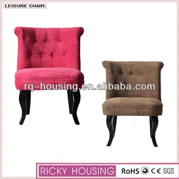 Rubber Wood Chair Por Dining Room Single Seater Sofa Chairs