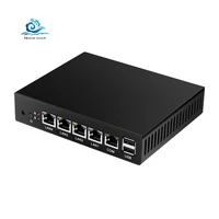 

Mini PC Fanless 4 LAN Router Firewall Celeron J1800 J1900dual Core pfsense Linux Industrial Computer VPN Network Win7 VGA 4 RJ45