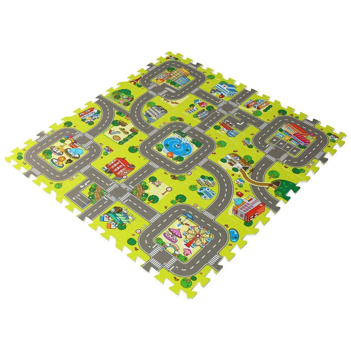 kids play tiles