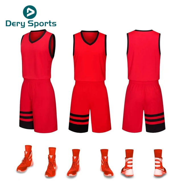 red basketball shirt