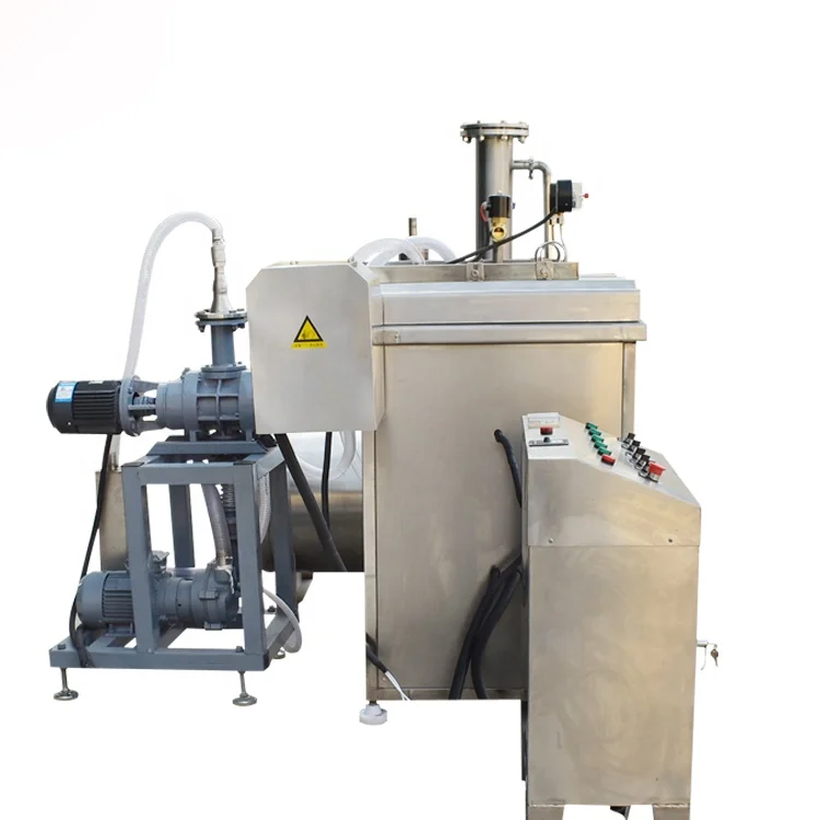
Banana chips vacuum frying machine low-temperature frying and deoiling integrated banana vacuum fryer 