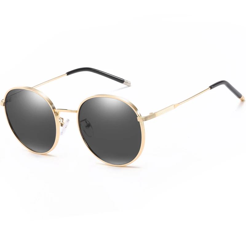 

Retro round metal frame high quality wholesale sunglasses, Many colors