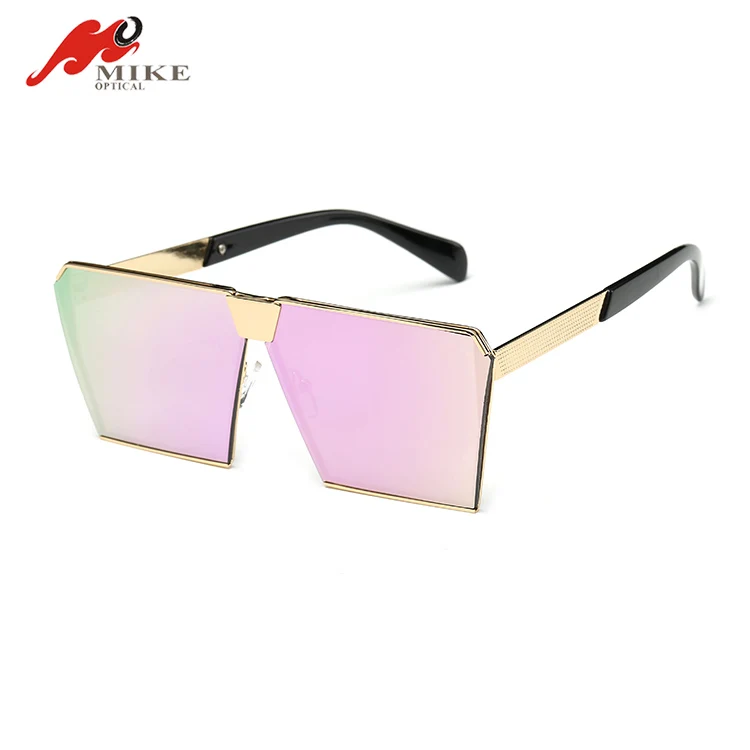 

Fashion Luxury Square Men Women Metal Sunglasses
