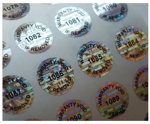 Manufacturers supply latest, complete holographic stickers