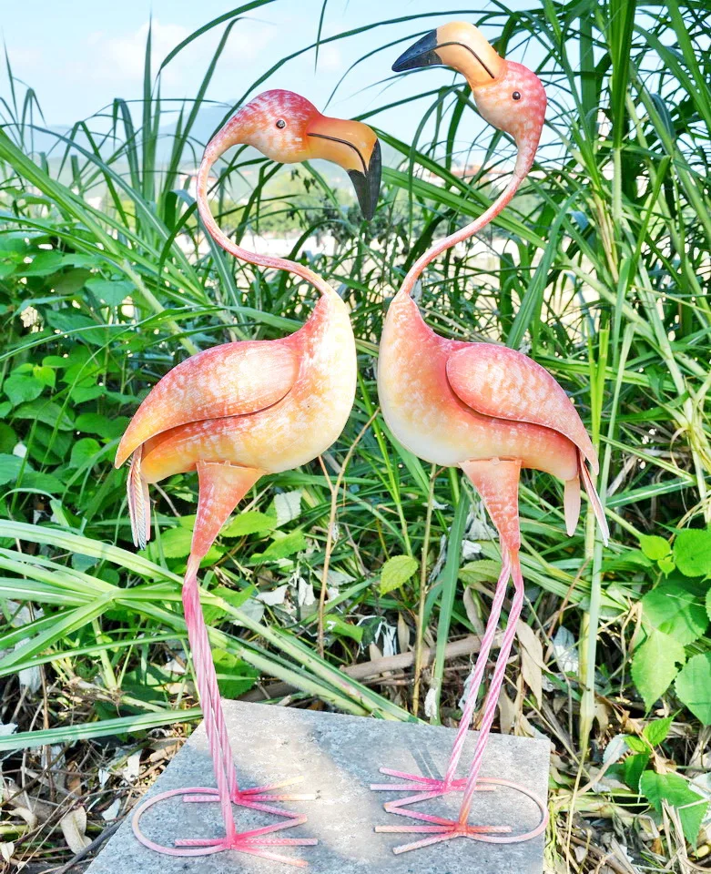 Art Craft Metal Flamingo Garden And Lawn Ornaments Wholesale Buy Lawn