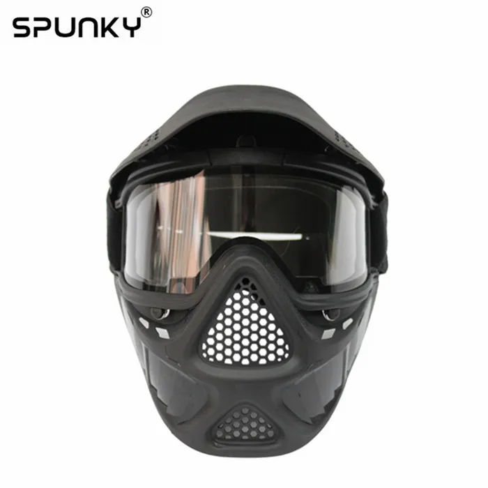 Wholesale Anti Fog Double Lens Ce Military Paintball Mask Buy
