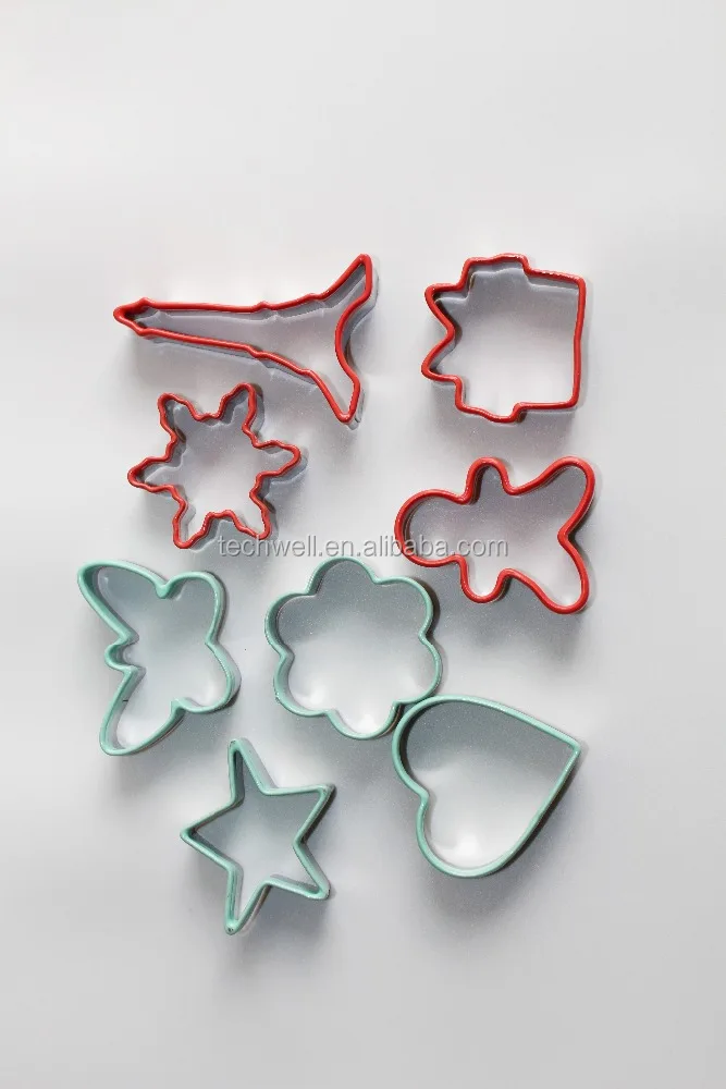 
12 Pieces Animal Dinosaur Christmas Custom Cookie Cutter Set 