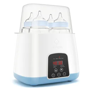 Image of Automatic LCD Display Screen Intelligent baby Food heating Double bottle warmer with Sterilization