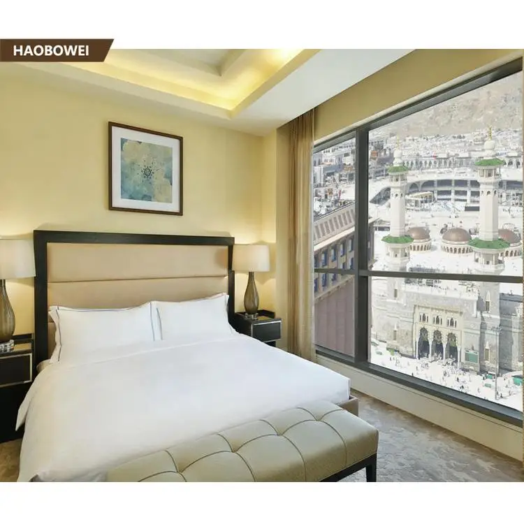 
Holiday Inn Luxury modern hotel bedroom furniture set china factory 