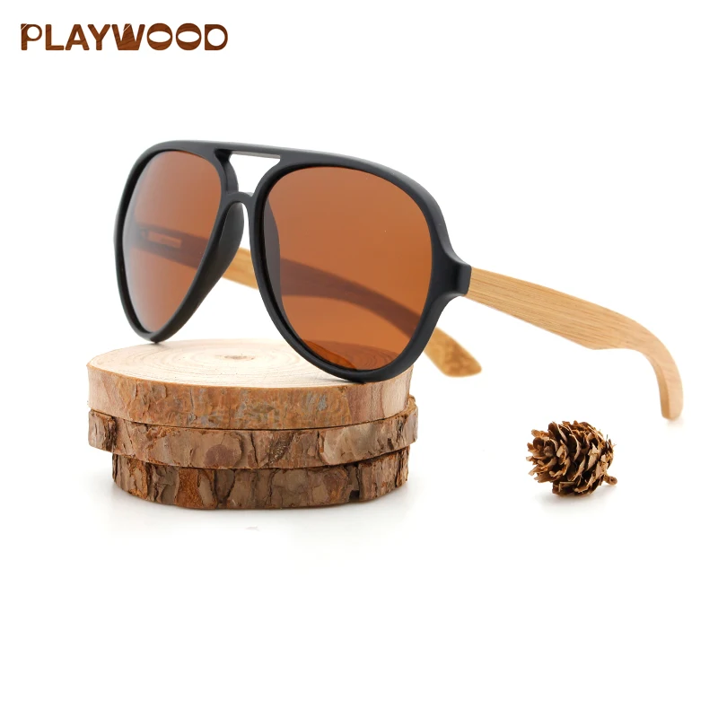 

100% bamboo wooden sunglasses wholesale, bamboo wooden polarized sunglasses