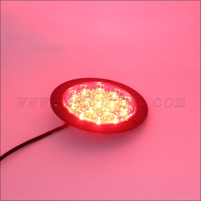 4 Inch round LED tail lights for truck trailer parts accessories