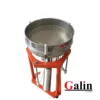 semi automatically electrostatic manual powder sieving machine ,sieving screen