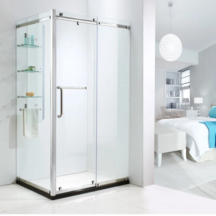China Factory Price Clean Luxury Sliding Glass Shower Door/bathroom