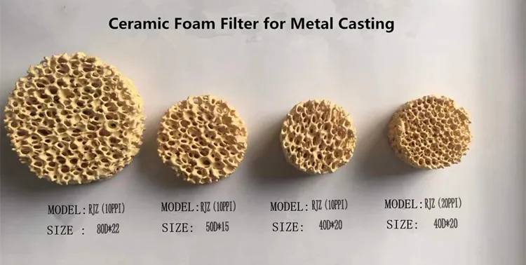 ceramic foam filter