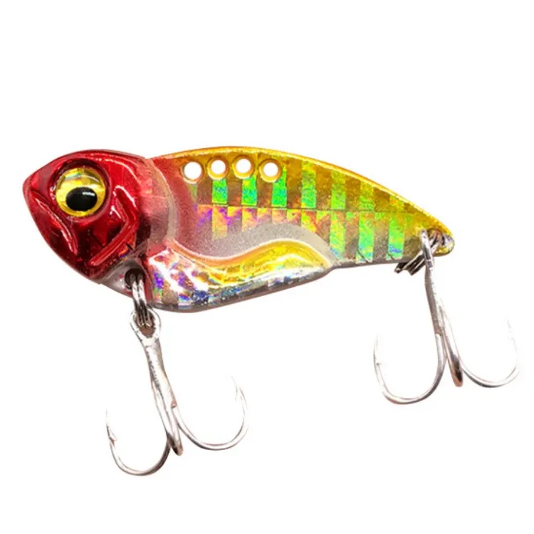 

Wholesale 3D Eyes Hard VIB Fishing Lure 45mm 11g with Treble Hooks, 5 colors