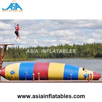 inflatable water launch pad