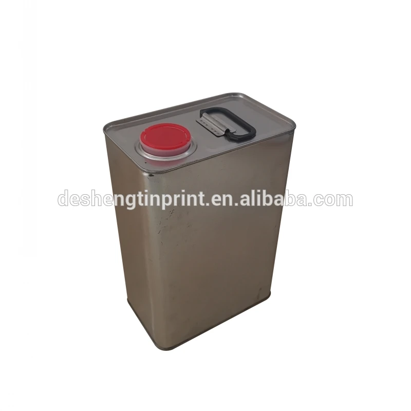 Rectangular Paint tin Pail