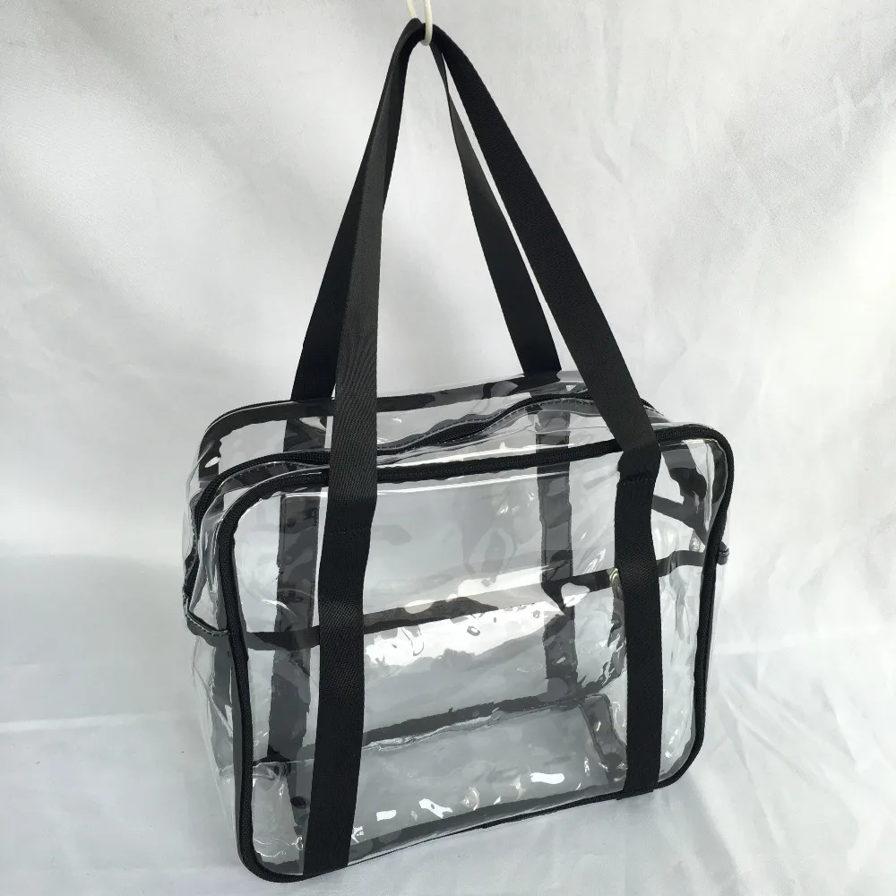 Wholesale Customized Cheap Clear Vinyl Tote Bag For Women Buy Vinyl