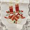 Embroidered Table Runner for Christmas Lace Table Cloth