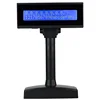 Factory POS System USB/RS232 port 2 lines LCD Customer Display with software driver