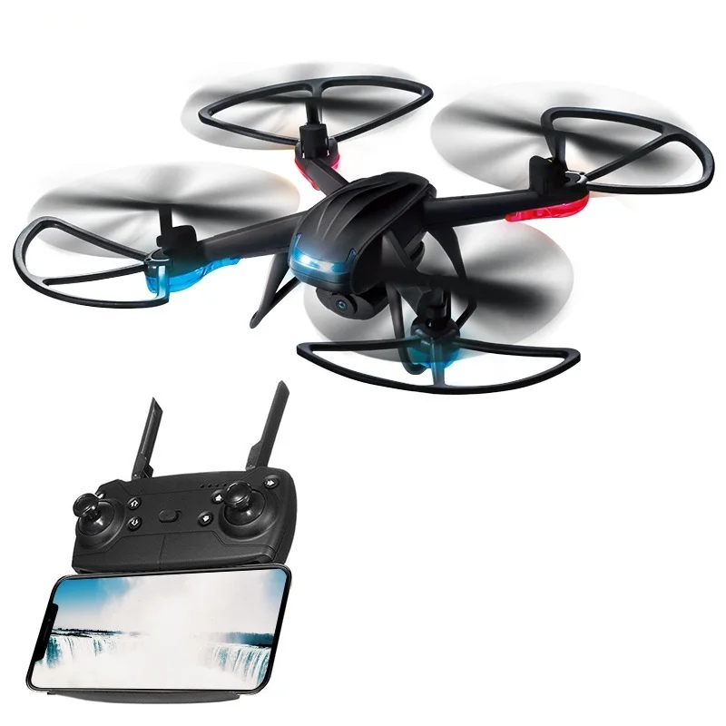 

Globalwin GW007-3 RC Quadrocopter FPV Dron with Camera 30W Altitude Hold Headless Mode Mini Drones Profesionales toys, Balck