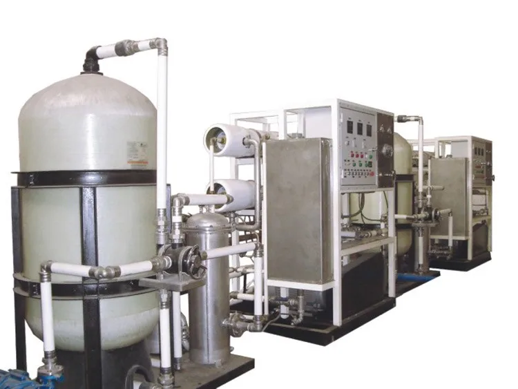 Cheap salt water treatment machine with safe and reliable piping system