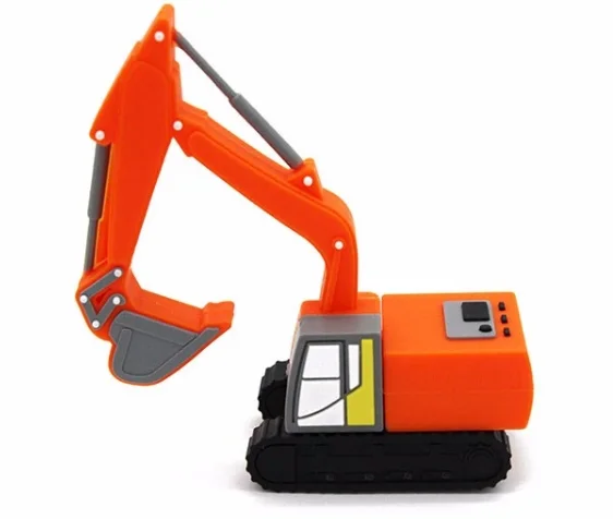 cars Excavator USB flash drive Pen drive 4gb 8g 16gb 32gb 64GB flash card truck USB memory stick - ANKUX.COM