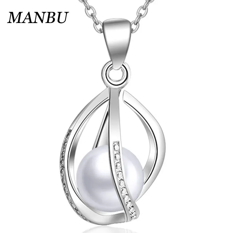 

silver pendant cage pearl sterling silver jewelry 12367, Picture