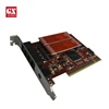 Multi-Line PCI Call Recording Card Voice Record Playback Device With Free Remote Control