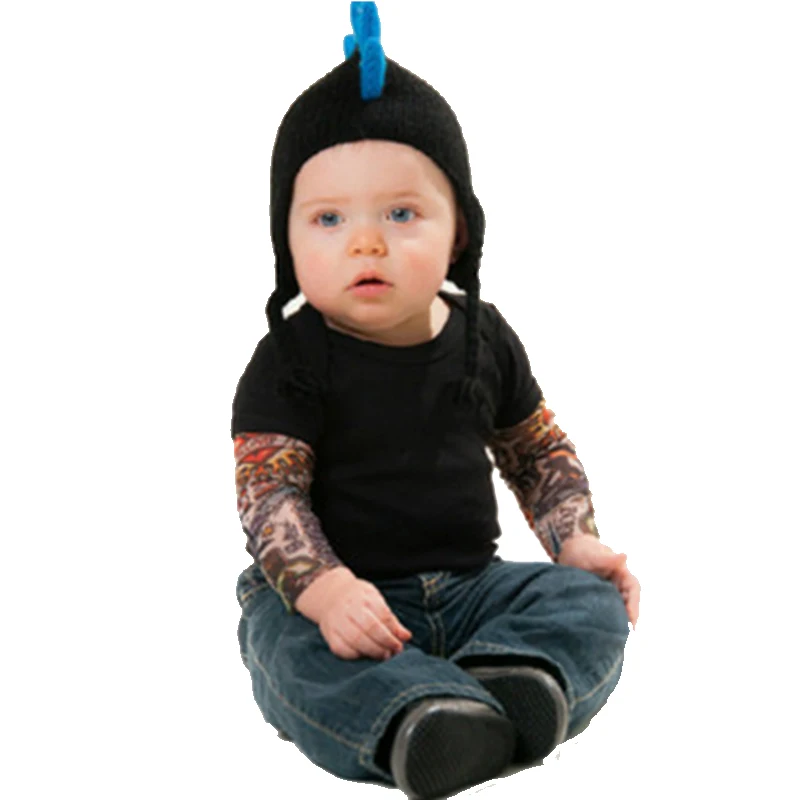 Summer hot selling UV Protection tattoo Arm Sleeve for Children sunscreen