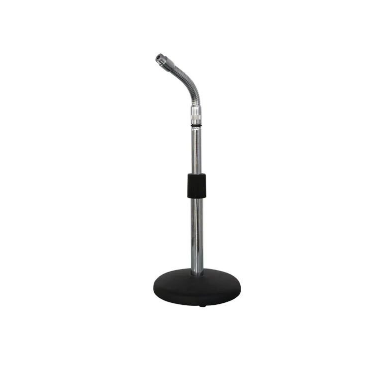 
Round Metal Base Desk Stand Quick Height Adjustable Microphone Stand 