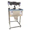 high efficient double heads / two outlet weighing machine for grains