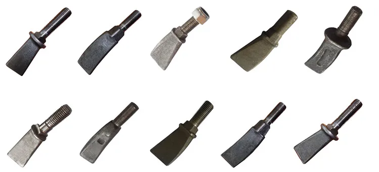 用于备件联合收割机的锻造钉齿