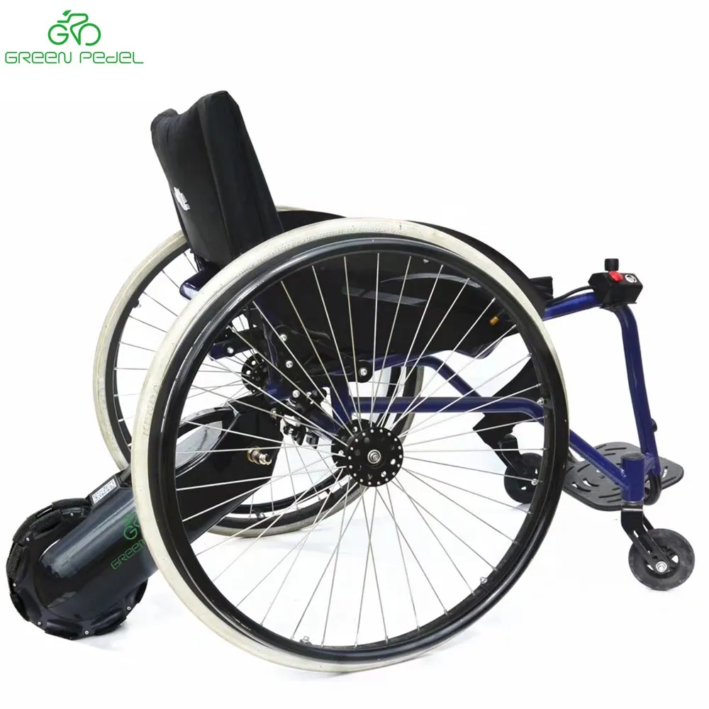

Greenpedel 24V 250W smart power system electric wheelchair conversion kit, Black