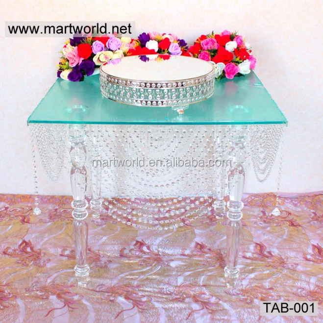 Mesa Acrílica 2021 Con Luz Led,Mesa Acrílica De Cristal Para Soportes