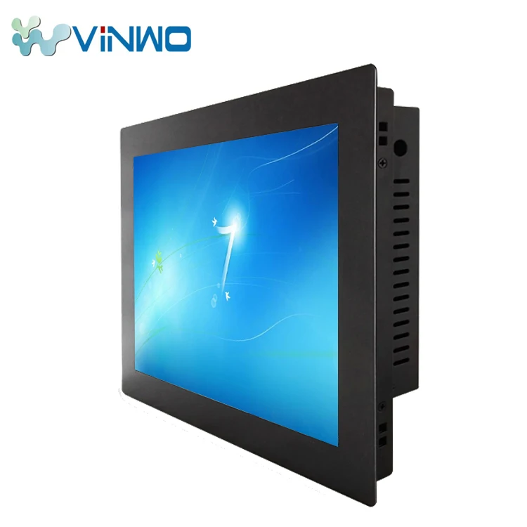 

10 12 15 17 19 21.5 Inch Rugged All In One Embedded Industrial Resistive Touch Screen Panel PC with good price