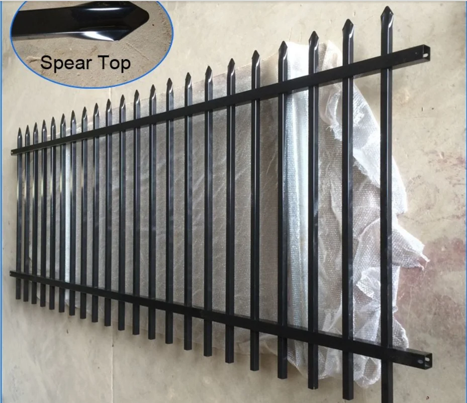 

High quality low price steel garden iron Fence, Customer requirement