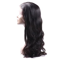 

wholesale 150% Density full cuticle aligned Virgin Peruvian human hair loose deep 4*4 lace wig for black women