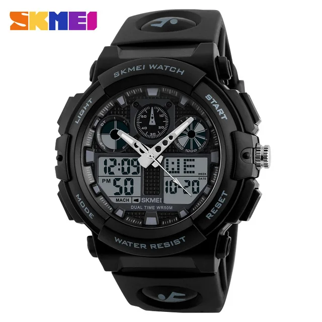 Top Sale SKMEI 1270 Shock Resistant 50M Waterproof LED Electronic Multi Function Man Digital Watch
