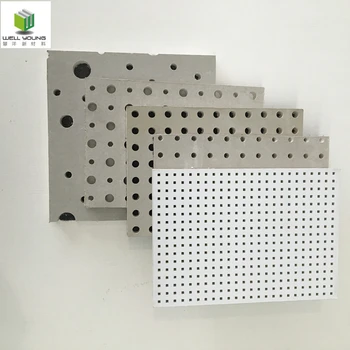 12mm Partition Drywall Plasterboard Perforated Acoustic Gypsum