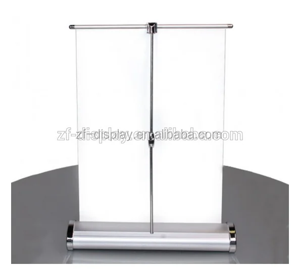 A4 Mini Roll Up Banner Pocket Desktop Roll Screen A4 Mini Roll Up