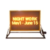 EN12966 Europe UAE USA Standard Remote Control Traffic Management Truck Use LED P10 Variable Message Signs VMS