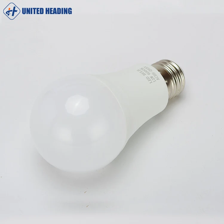 e27 6500k 5w a60 led bulb raw materials lamp