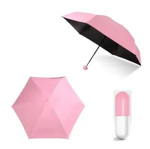 Image of 2018 new design 5 foldable mini pocket umbrella
