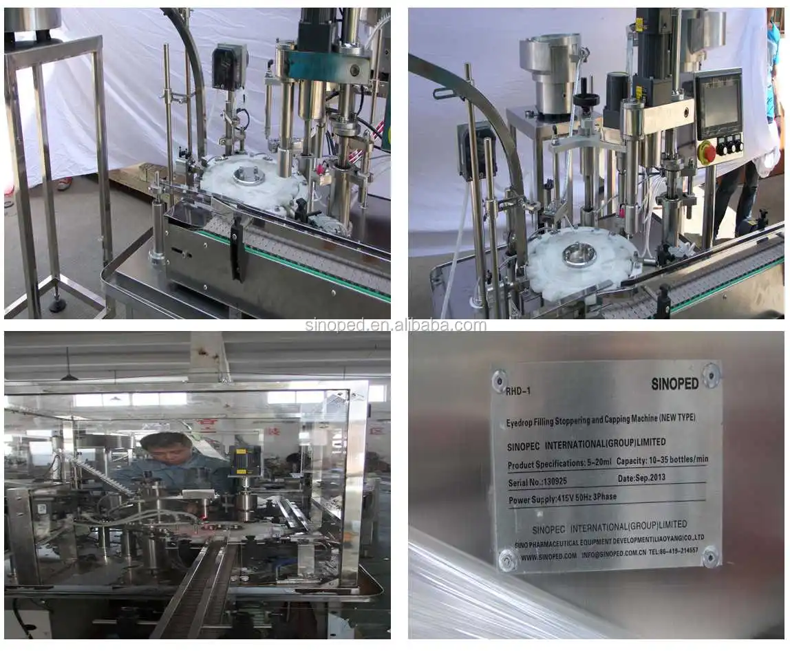 Nail Polish Manufacturing Machine Round Nail Polish Bottle Machine