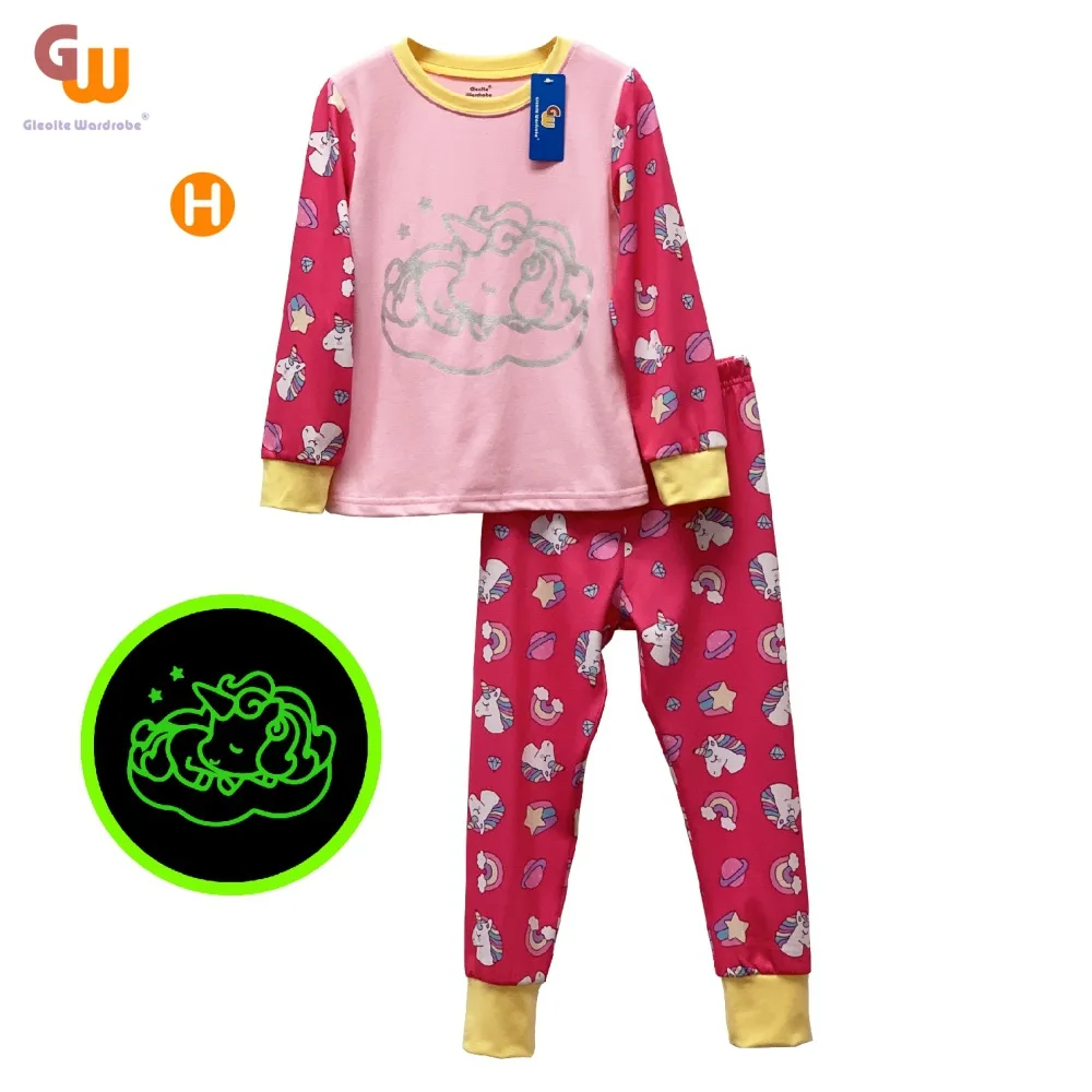 Wholesale Kids Cotton Bulk Fall Pajamas Kids Homewear For Winter And