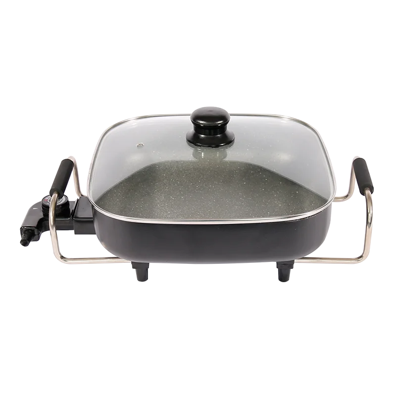 stainless steel electric frying pan