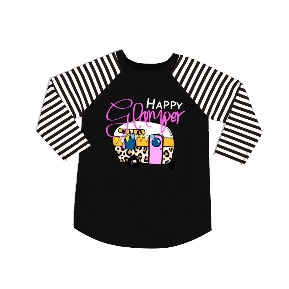 
2019 yiwu wholesale conicebaby custom children clothing embroidered kids clothes boys T-shirt 